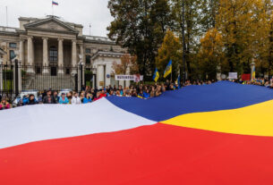 A propaganda russa espalha notícias falsas sobre a Polônia anexando a Ucrânia ocidental