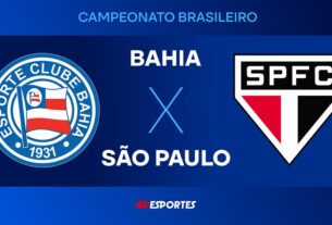 Bahia x São Paulo: confira a transmissão da Jovem Pan ao vivo