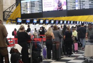 Brasil teve 7,9 milhões de passageiros em voos domésticos em abril