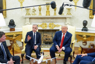 Carney diz a Trump que o Canadá 'não está à venda' durante a visita à Casa Branca