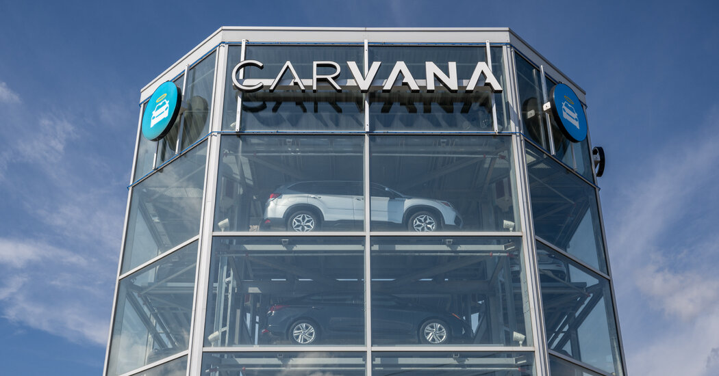 Carvana, uma varejista de carros usados, acha que as tarifas podem ser boas para os negócios