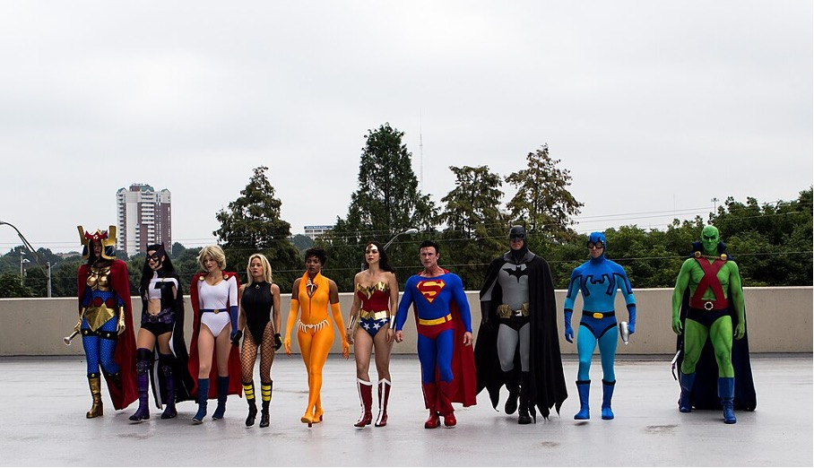 Costumávamos estar com a Liga da Justiça da América