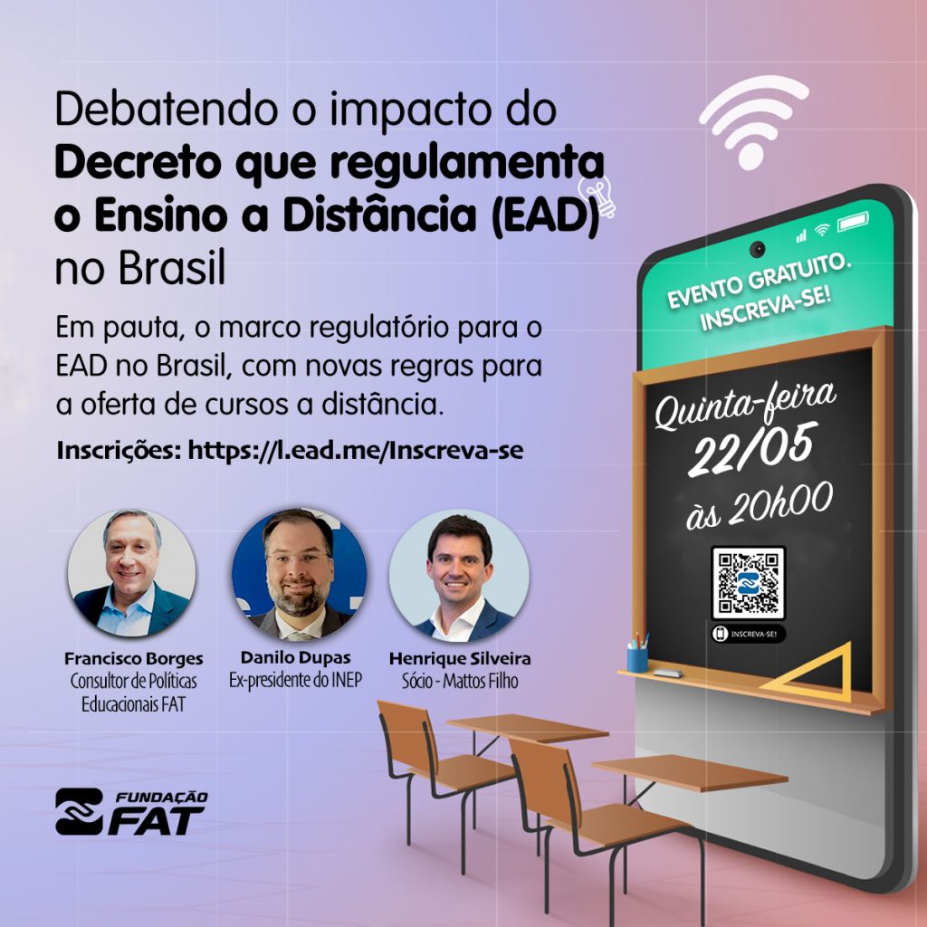 Debatendo o impacto do Decreto que regulamenta o Ensino a Distância (EAD) no Brasil – Fundação FAT