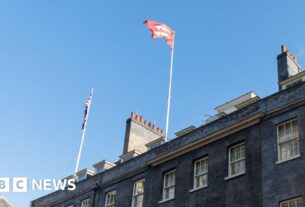 Downing Street deve voar com a bandeira de Middlesex, diz os conservadores