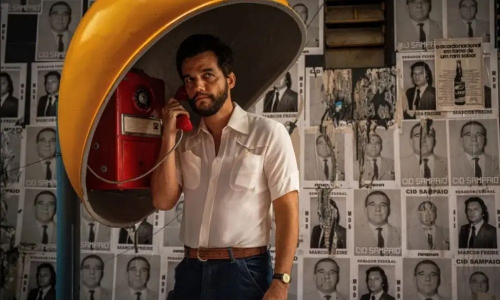 Em ligação durante coletiva, Wagner Moura celebra prêmio em Cannes: ‘Momento tão importante da minha vida’