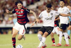 Filipe Luís vê empate justo do Flamengo e cita atletas “no limite físico“