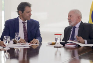 Lula e Haddad no Planalto