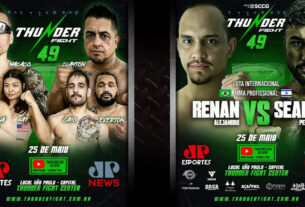 Jovem Pan fecha parceria com o Thunder Fight e leva o MMA para sua programação multiplatorma até o final de 2025﻿