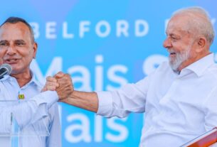 Lula e Waguinho em Belford Roxo
