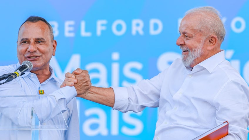 Lula e Waguinho em Belford Roxo