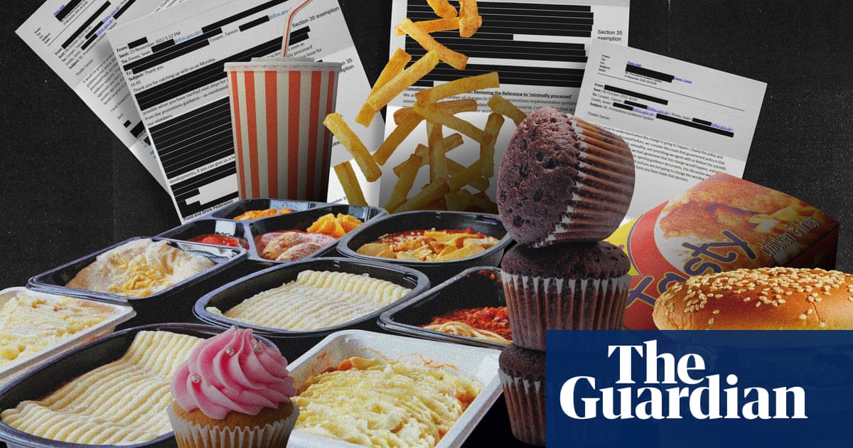 O governo do Reino Unido retirou o empurrão de saúde após o lobby por empresas de alimentos ultra processados ​​| Alimentos ultra processados