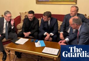 Os líderes europeus exigem cessar -fogo na Ucrânia incondicional da Rússia | Ucrânia