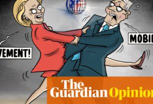 Pete Songi na dança de Keir Starmer com a UE - desenho animado