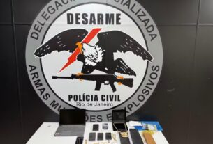 Polícia Civil desmantela ‘escritório’ do Comando Vermelho em Santa Teresa