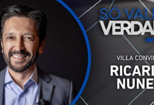 Ricardo Nunes é o convidado da estreia do programa Só Vale a Verdade, com Marco Antonio Villa; acompanhe