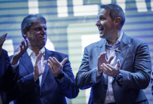 Tarcísio e Derrite têm noite de pré-campanha para 2026 - 22/05/2025 - Poder