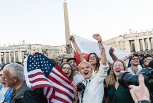 Um papa americano emerge como um contraste em potencial com Trump no cenário mundial