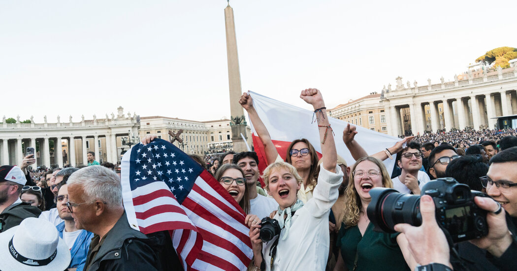 Um papa americano emerge como um contraste em potencial com Trump no cenário mundial
