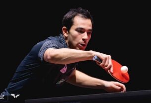 Veja os lances da vitória de Hugo Calderano nas quartas de final do Mundial