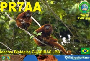 WWFF - PR7AA recebe autorização para operação na Reserva Biológica de GUARIBAS-PB