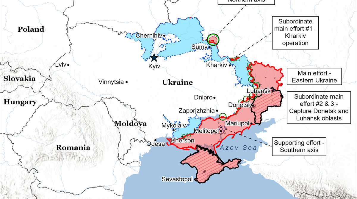 Avaliação, mapa e atualização da campanha ofensiva russa da ISW, 21 de junho de 2025