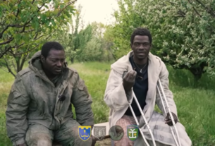 Africanos capturou lutando pela Rússia