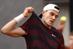 Algoz de João Fonseca, Jack Draper cai nas oitavas em Roland Garros