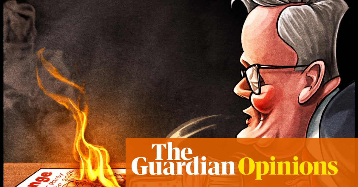 Ben Jennings no primeiro ano de Keir Starmer como primeiro -ministro - desenho animado