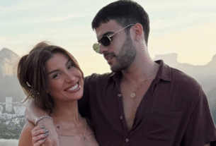Bianca Andrade aparece pela primeira vez em público com Diego Cruz durante show de Ludmilla