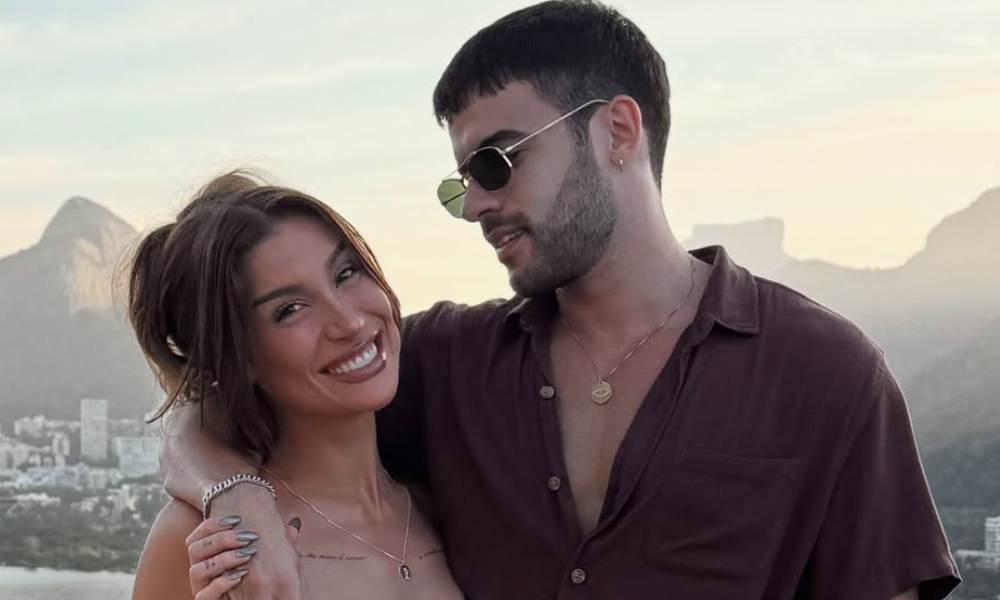 Bianca Andrade aparece pela primeira vez em público com Diego Cruz durante show de Ludmilla