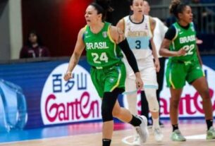 Brasil estreia com vitória sobre a Argentina na Copa América de basquete