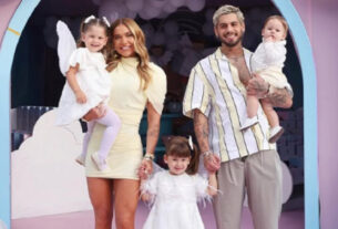 Festa de Maria Alice, filha de Virginia e Zé Felipe, tem bolo de 2,5 metros