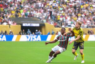 Fluminense choca os alemães, toma conta do jogo, mas sai com empate contra o Borussia