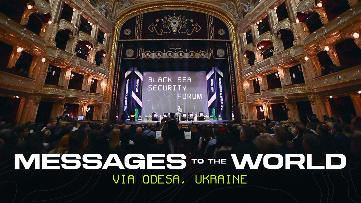 Fórum de Segurança do Mar Negro de Odesa 2025 - O que e por quê?