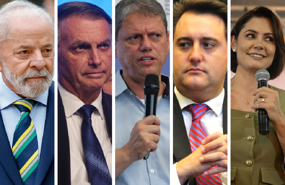 Genial/Quaest: Lula empata com Bolsonaro, Tarcísio, Ratinho Jr. e Michelle em eventual segundo turno