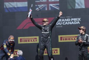 George Russell vence GP do Canadá e leva Mercedes ao primeiro lugar do pódio pela primeira vez em 2025