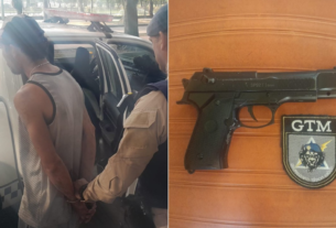 Homem é preso tentando vender arma de fogo falsa nas proximidades da feira da Glória, na Zona Sul