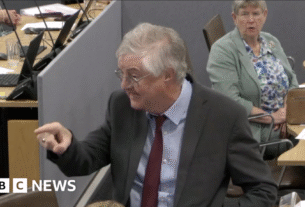 Mark Drakeford perde o temperamento com o líder xadrez da Cymru sobre o financiamento