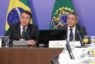 Bolsonaro e Braga Netto