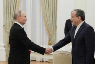 Ministro das Relações Exteriores do Irã para encontrar o aliado -chave Putin