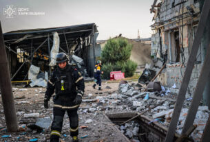 Mísseis russos Miss School by Meters in Kharkiv Morning Attack, seis feridos, incluindo criança