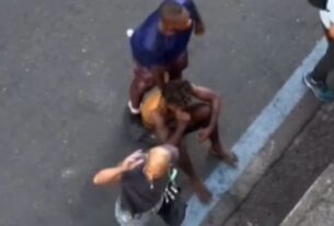 Mulher é agredida por morador de rua em Copacabana e tem nariz fraturado