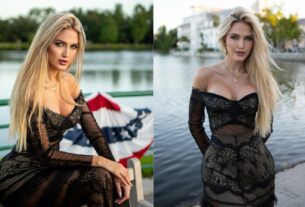 Namorada miss de jogador do Flamengo posa para ensaio em Orlando antes de jogo decisivo
