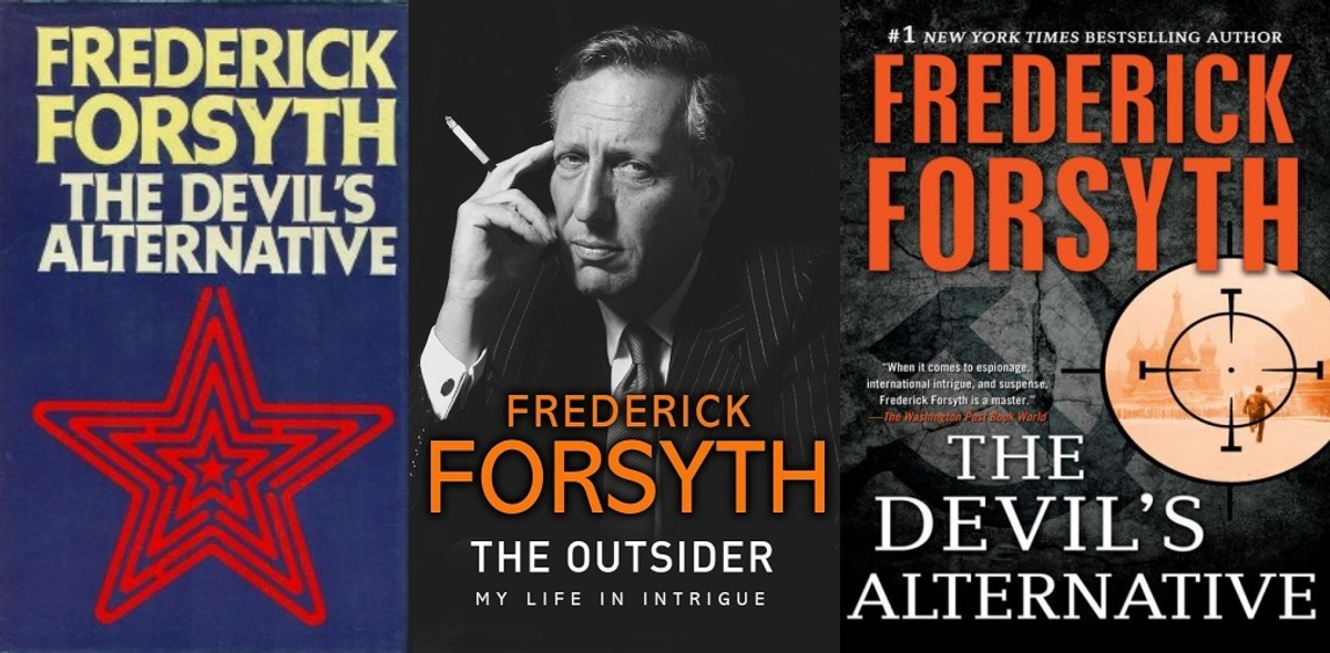 O escritor de suspense político Frederick Forsyth, Ucrânia e eu