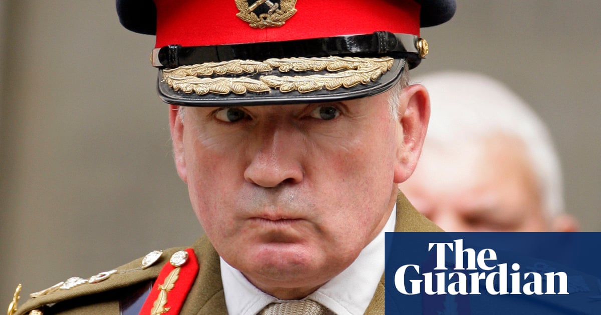 O ex-chefe do Lord Dannatt Lobby Lobby por milhões para apoiar o acordo comercial | Richard Dannatt