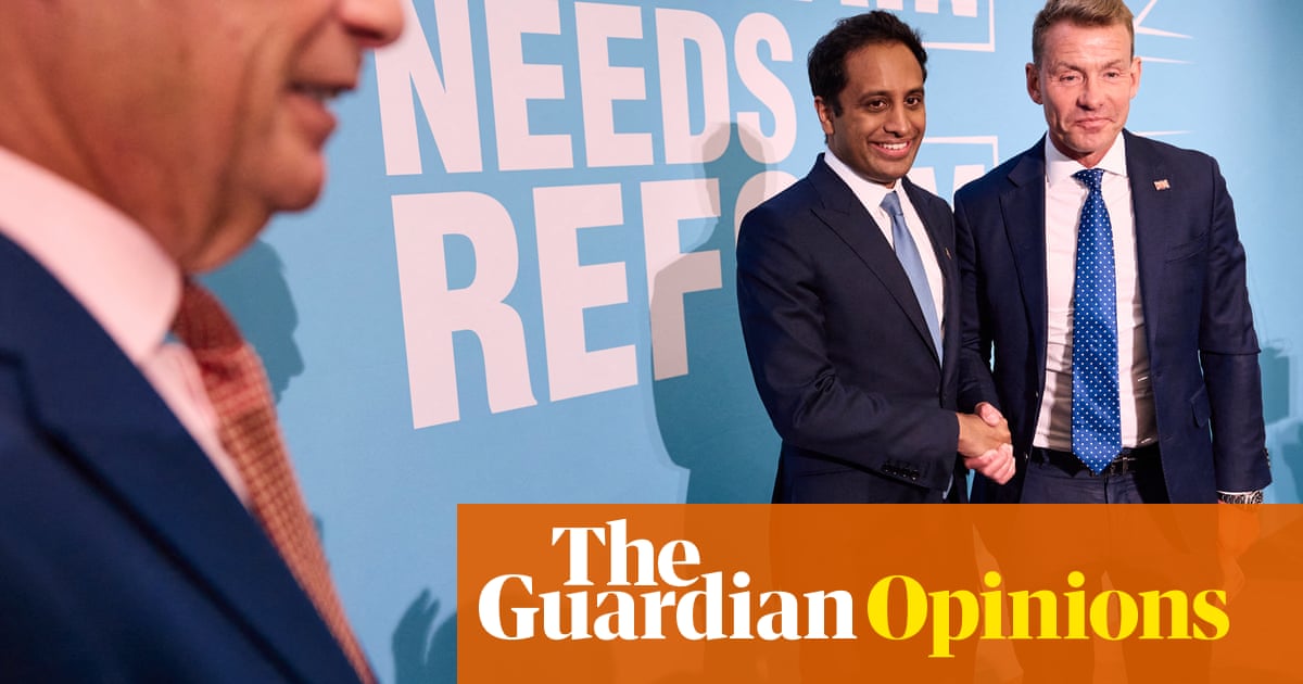 Os eleitores da Grã -Bretanha não podem resistir a um drama bagunçado. Quão afortunada para Nigel Farage and Reform | Marina Hyde