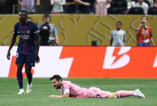 PSG goleia Inter Miami, e Messi dá adeus ao Mundial de Clubes