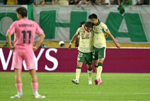 Palmeiras reverte domínio do Inter Miami, empata no fim e enfrenta o Botafogo nas oitavas do Mundial