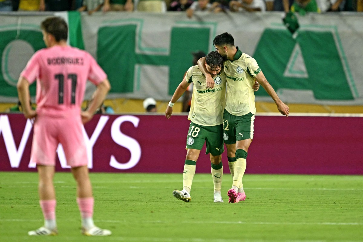 Palmeiras reverte domínio do Inter Miami, empata no fim e enfrenta o Botafogo nas oitavas do Mundial