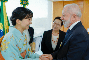 Presidente Lula recebe princesa do Japão em comemoração aos 130 anos de amizade